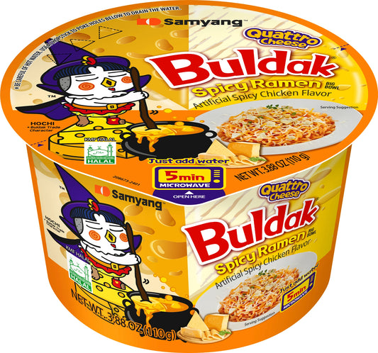 Buldak Quattro Cheese Big Bowl - US 5062