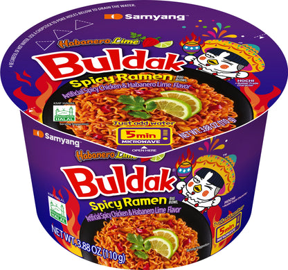 Buldak Habanero Lime Big Bowl - US 5597
