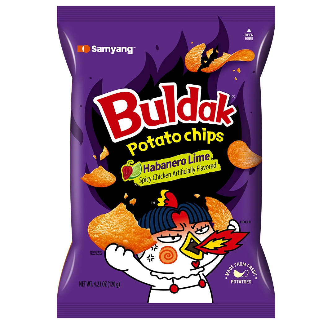 Buldak Potato Chips Habarnero Lime - US 1371