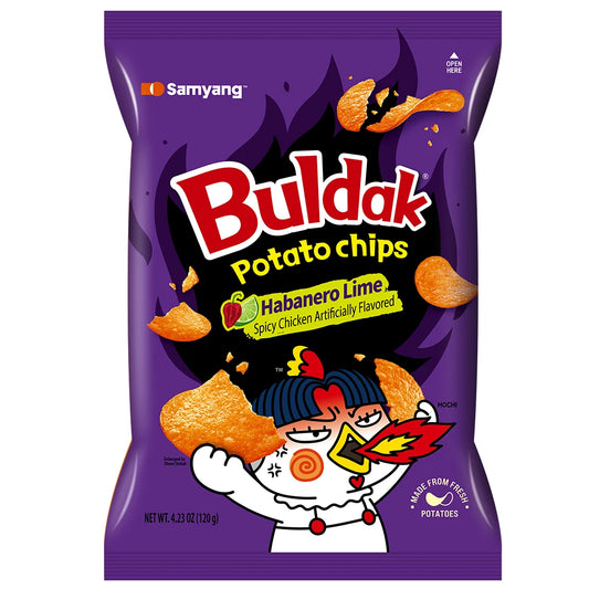 Buldak Potato Chips Habarnero Lime - US 1371