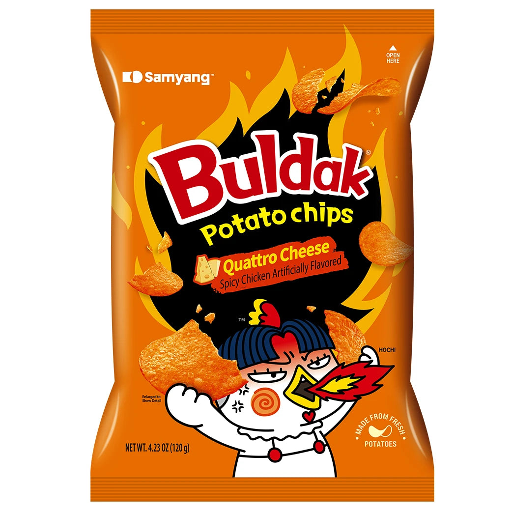 Buldak  Potato Chips Quattro Cheese - US 8354