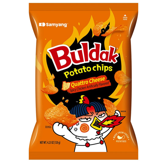 Buldak  Potato Chips Quattro Cheese - US 8354